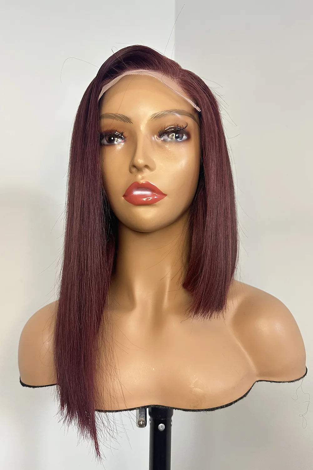 5x5-closure-14-inch-blunt-cut-burgundy-side-part-asymmetrical-bob-1