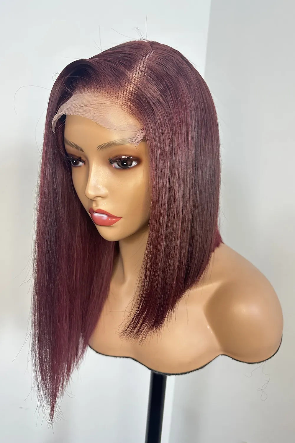 5x5-closure-14-inch-blunt-cut-burgundy-side-part-asymmetrical-bob-5
