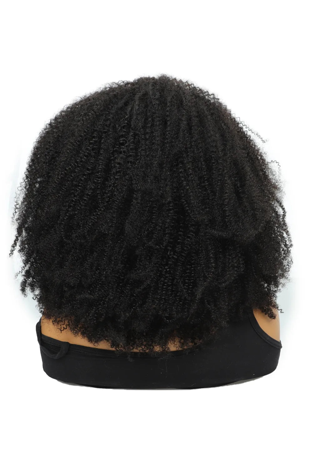 5x5 Glueless HD Lace Closure Afro Wig Kinky Curly 4C Hair 22 inch-3