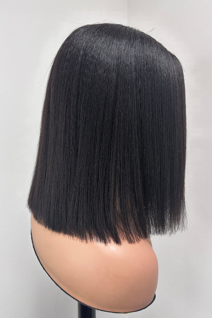 12-inch-blunt-cut-bob-lace-headband-wig-kinky-straight-black-1