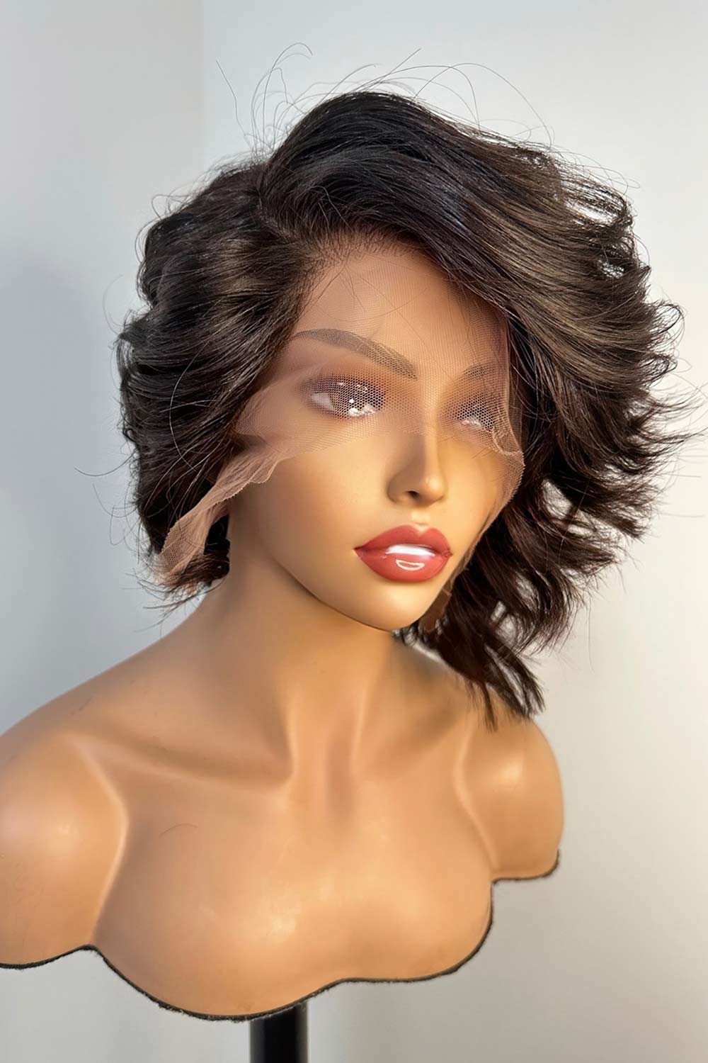 Designer Wigs - Bombshell Body Wave Short Compact 13*6 Lace Front Wig