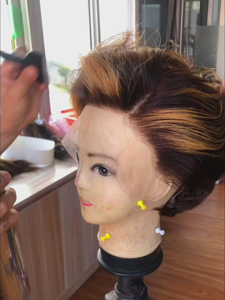 How to style pixie bob wigs