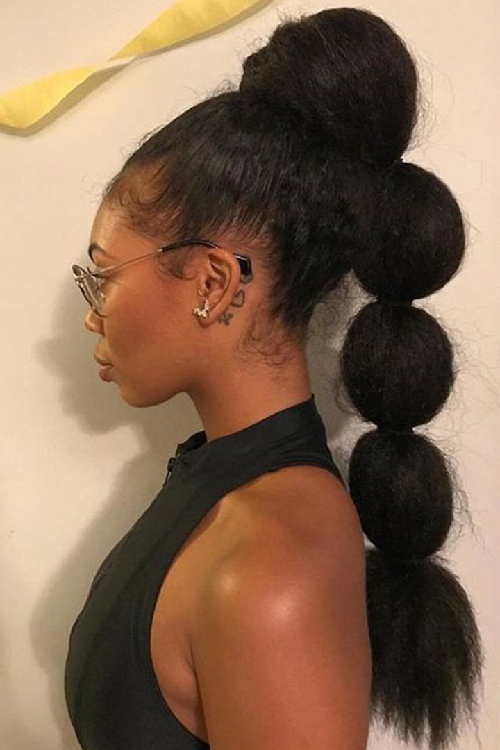 Pre Plucked 360 Hd Lace Frontal Wig Human Hair Kinky Straight Styles-3