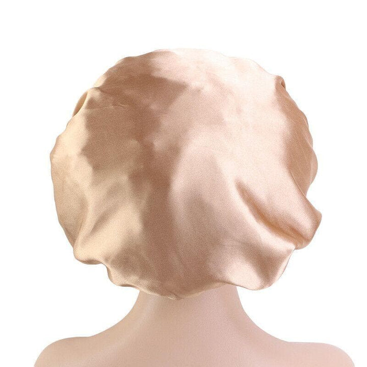 YGwigs Double Layer Women's Satin Night Sleep Bonnet With High-Grade Elastic Band SB01 - ygwigs