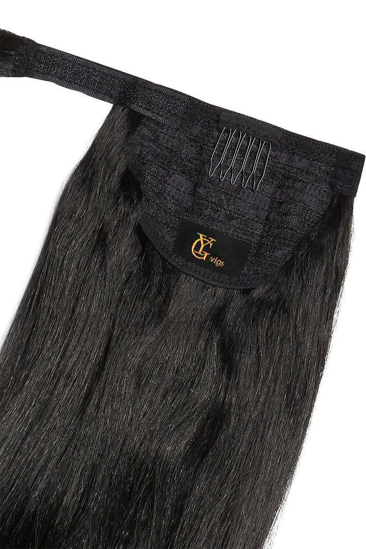 Extension queue de cheval enveloppante Body Wave couleur naturelle 120/150g