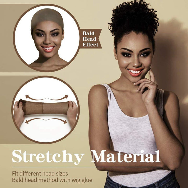 YGwigs Nylon Stocking Wig Caps Stretchy Nylon Wig Caps for Women - ygwigs