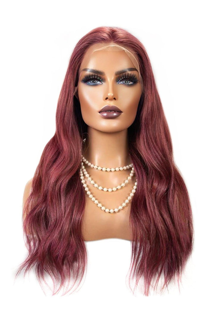 Perruque Lace Wig HD sans colle 13x6 99J Natural-HD54