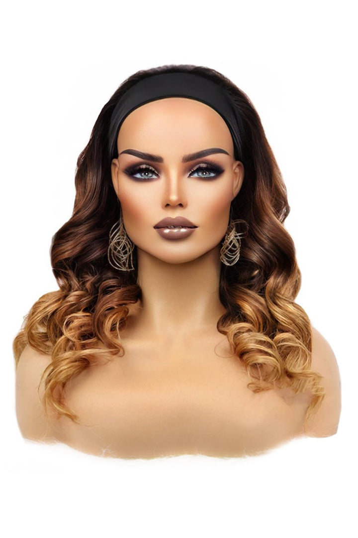 Ombre Body Wave Mode Stirnband Perücke Menschliches Haar HBW16