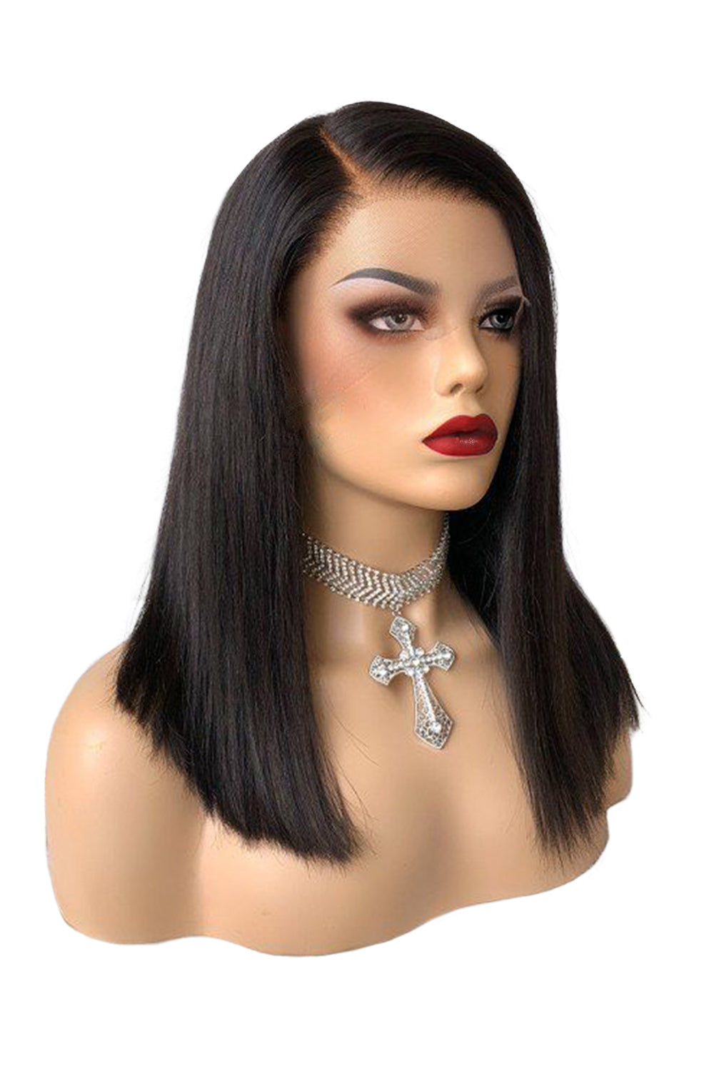 ygwigs hd gluess lace wigs straight bob style