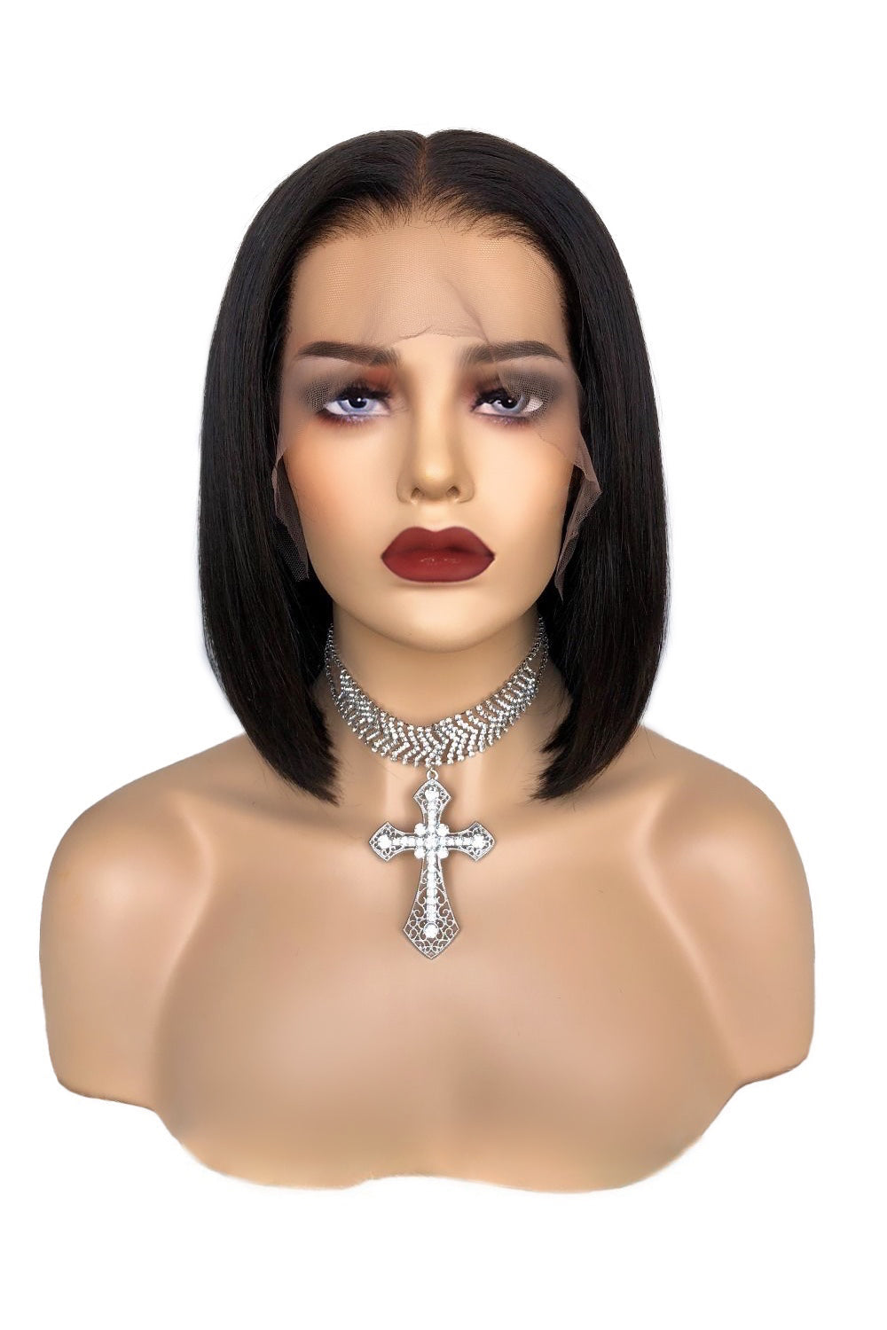 ygwigs hd lace straight bob wigs for black women