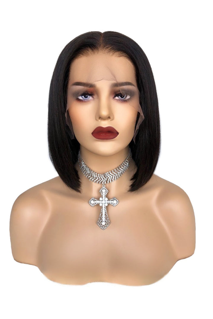 ygwigs hd lace straight bob wigs for black women