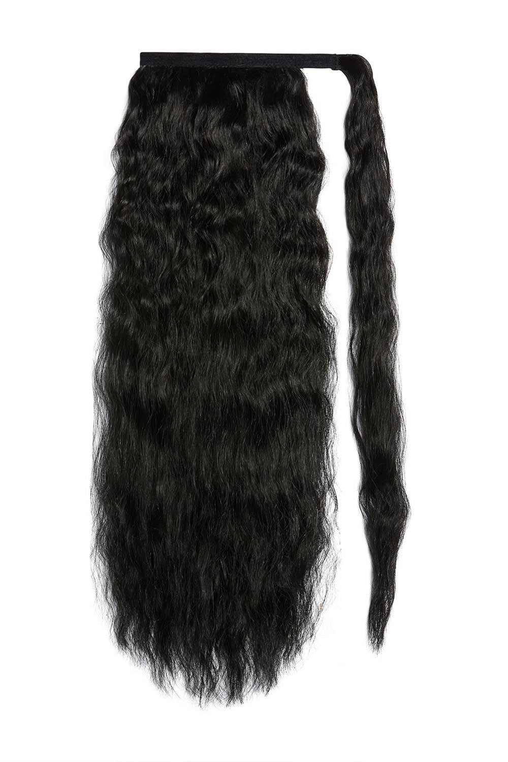 Loose Wave Natural Color Ponytails Wrap Around Extensions 120-150g