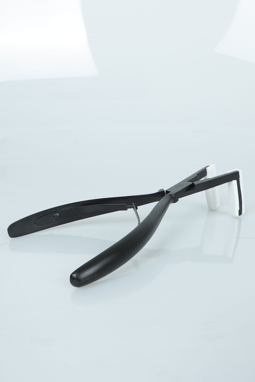 Alicates para extensiones de cabello con cinta adhesiva, herramientas profesionales para estilistas