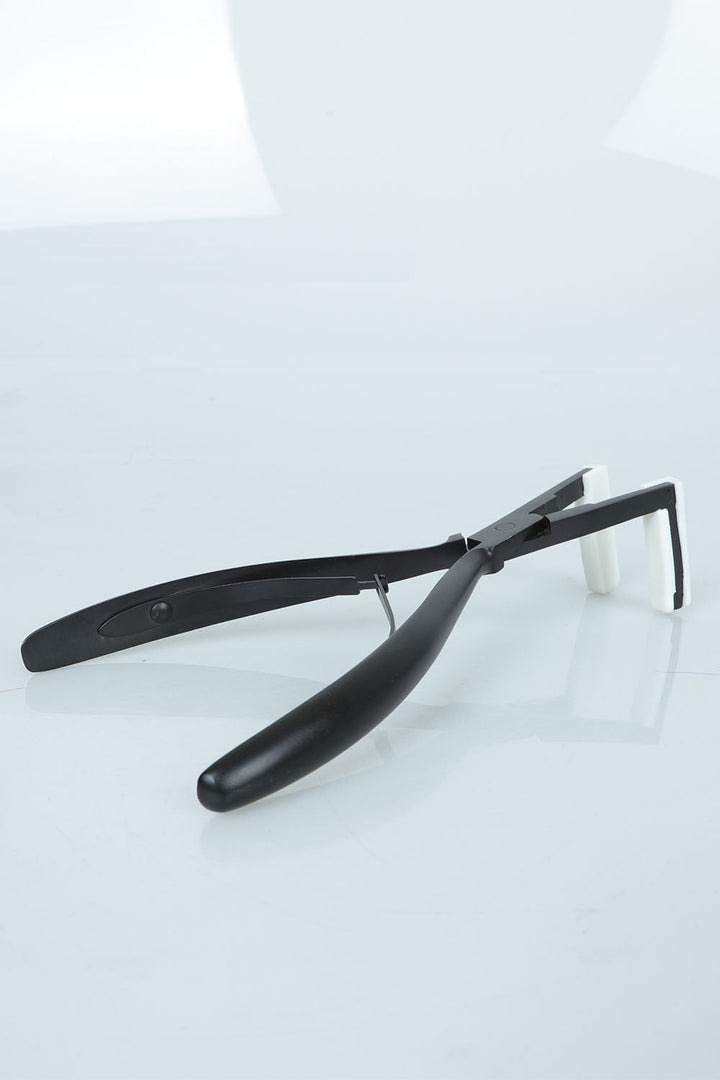 Alicates para extensiones de cabello con cinta adhesiva, herramientas profesionales para estilistas