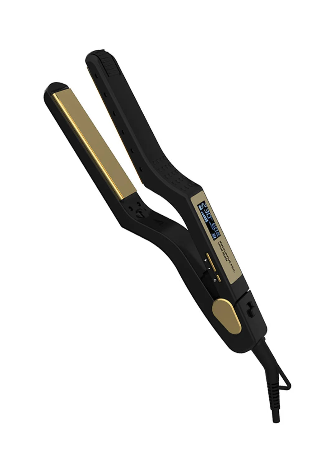 Black Z Shape Flat Iron Straightener