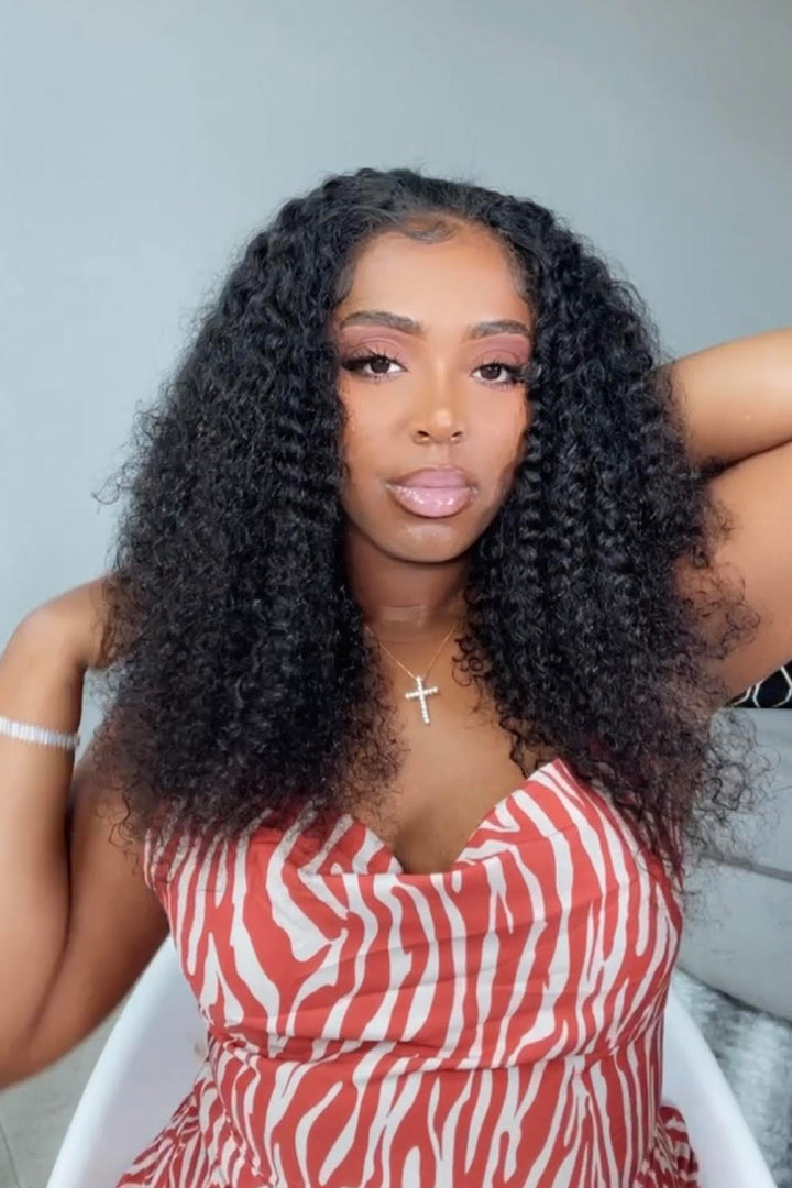 I-Part Wig Clip-in Curly-IP01