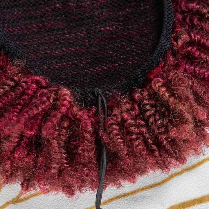 Ygwigs kinky curly 99J pontail-3