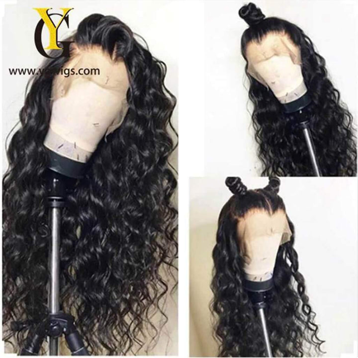 Ygwigs 13*4 HD loose wave lace wig virgin human hair-6