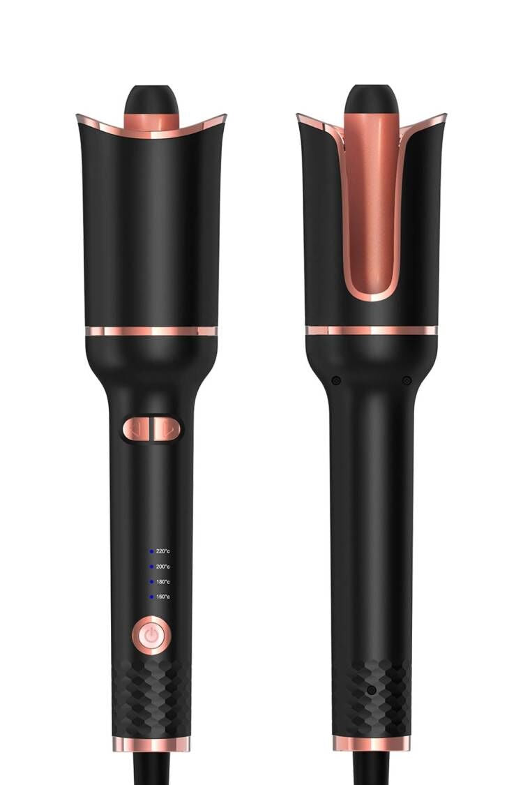 Fer à friser automatique portable de type rose, ions négatifs multifonctions