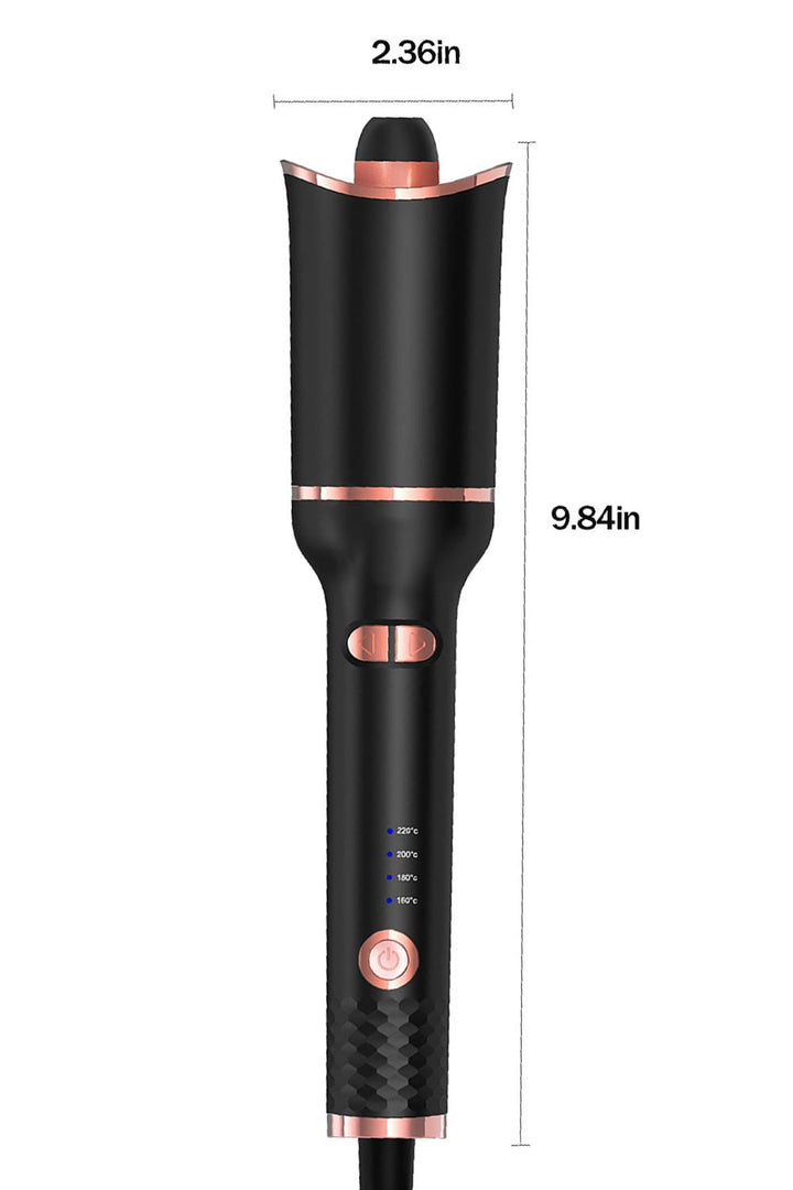 Fer à friser automatique portable de type rose, ions négatifs multifonctions