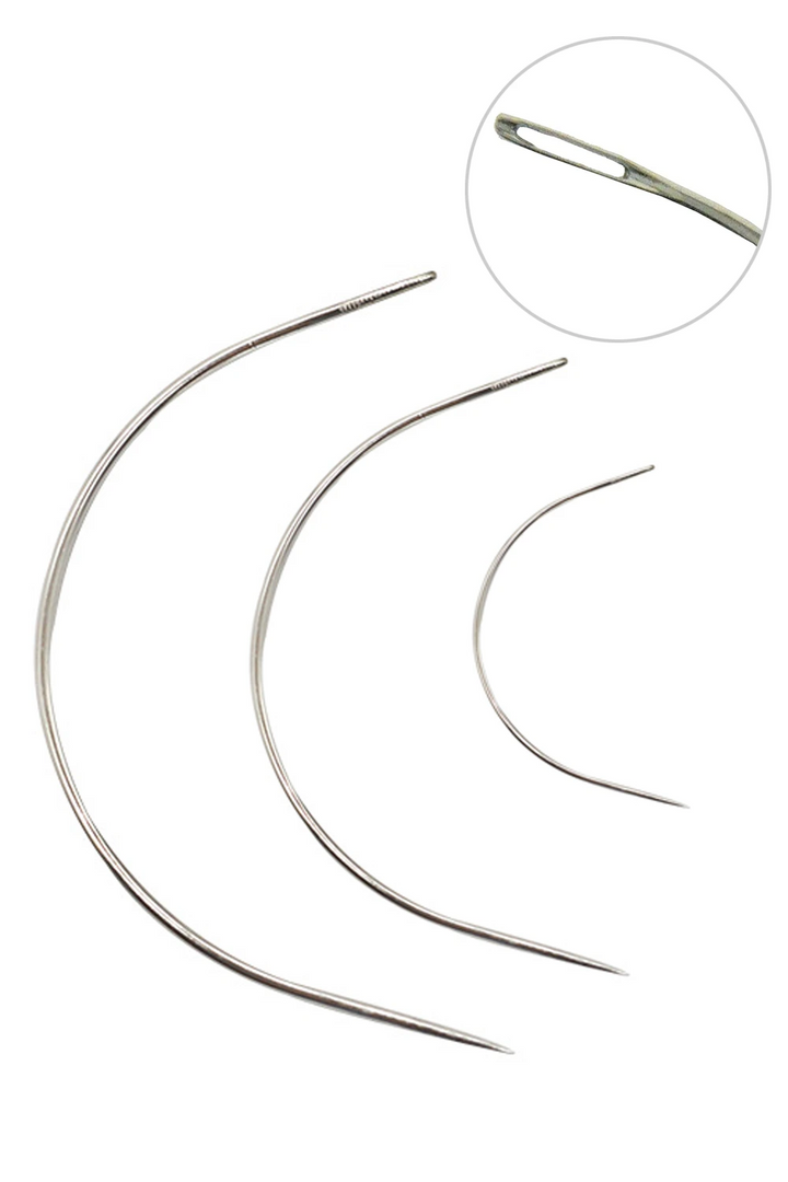 Steel weaving needles C type