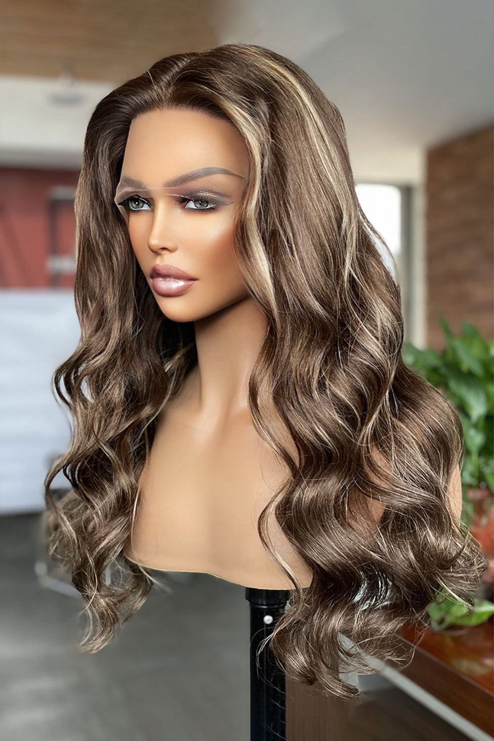 Tina T Part Lace Wig Highlight 27 # Wave-TP16