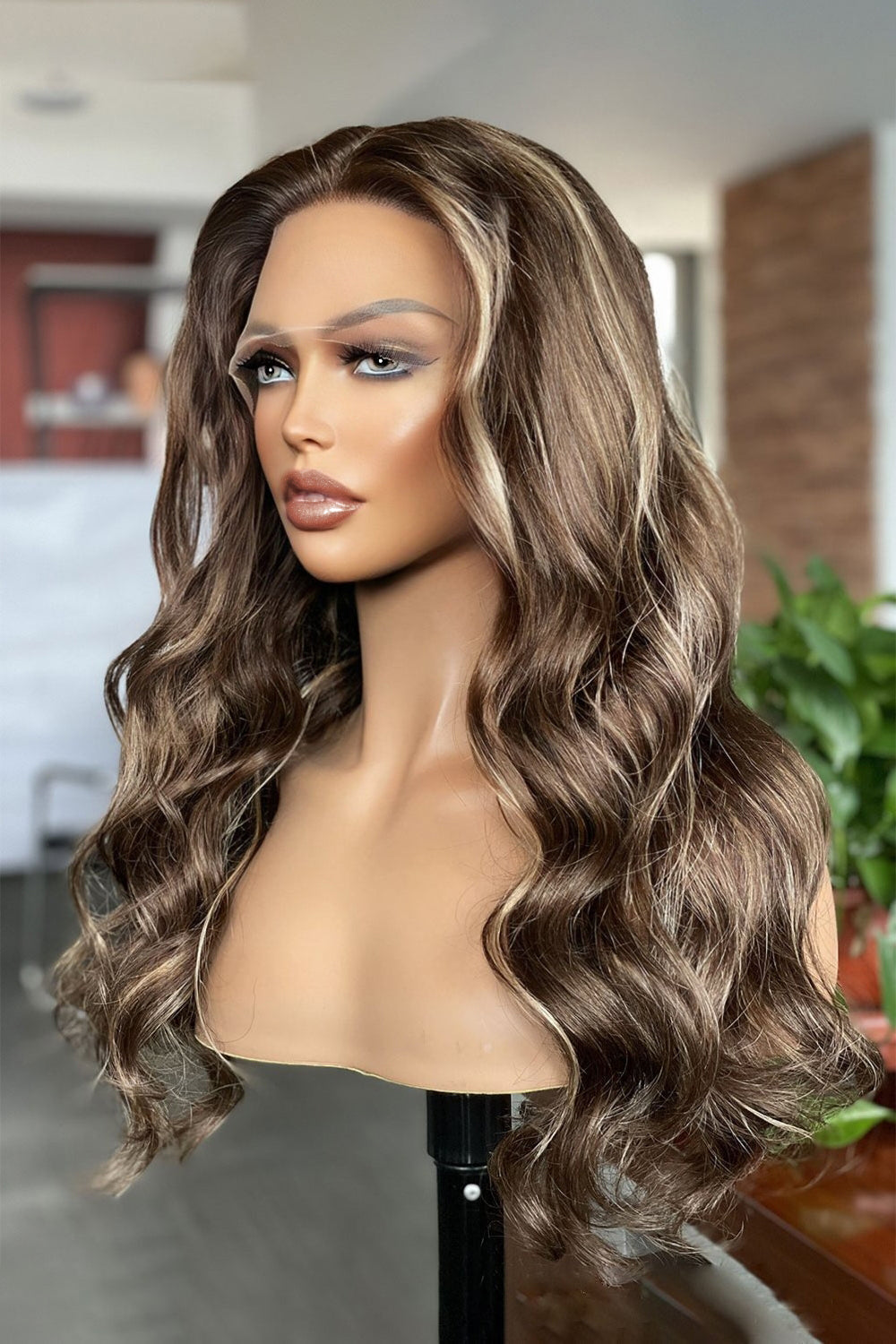 Tina T Part Lace Wig Highlight 27 # Wave-TP16