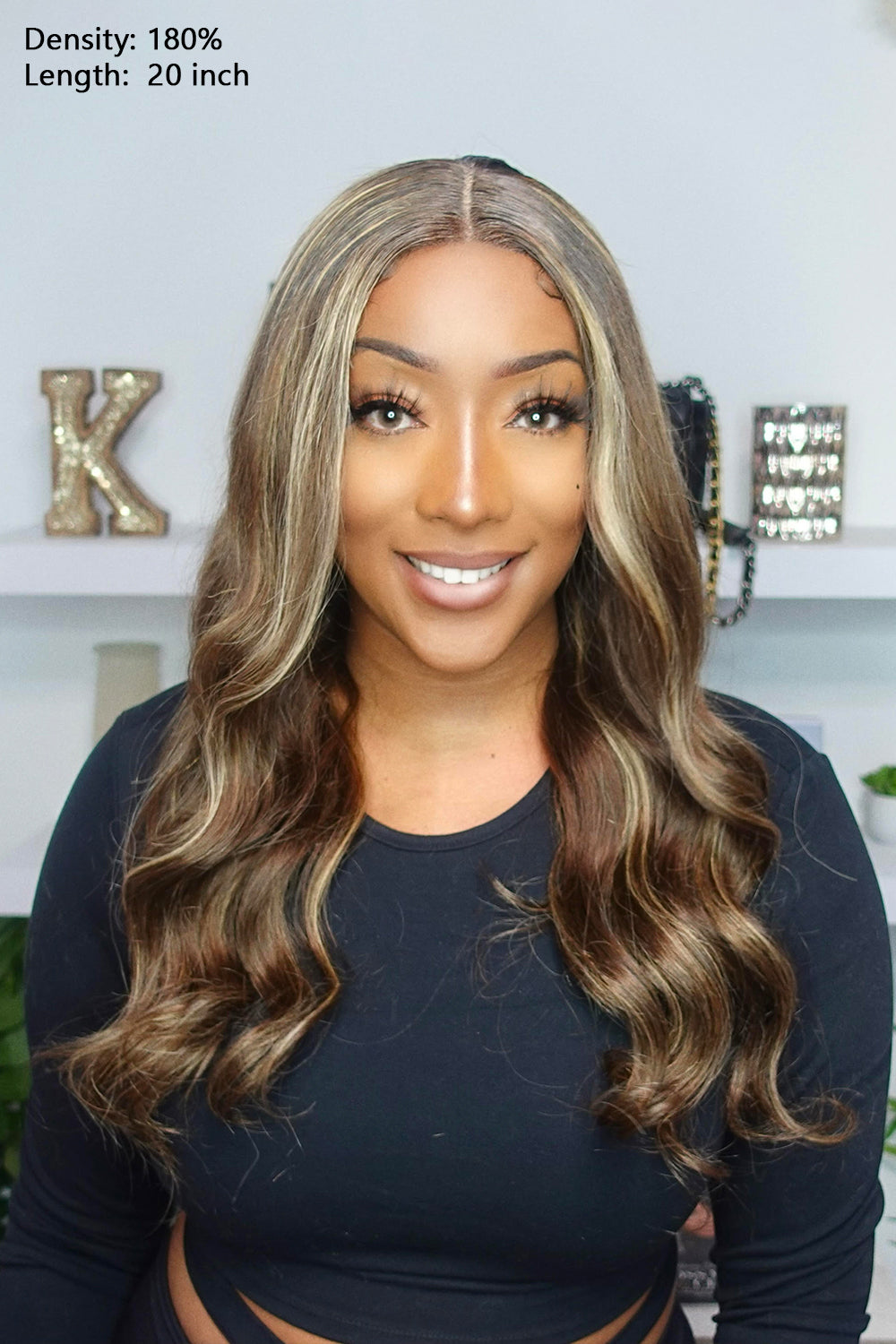 Tina T Part Lace Wig Highlight 27 # Wave-TP16