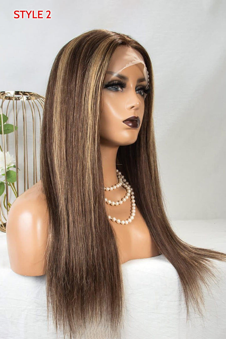 t-part-wig-straight-human-hair-brown-wig-with-blonde-highlights-4