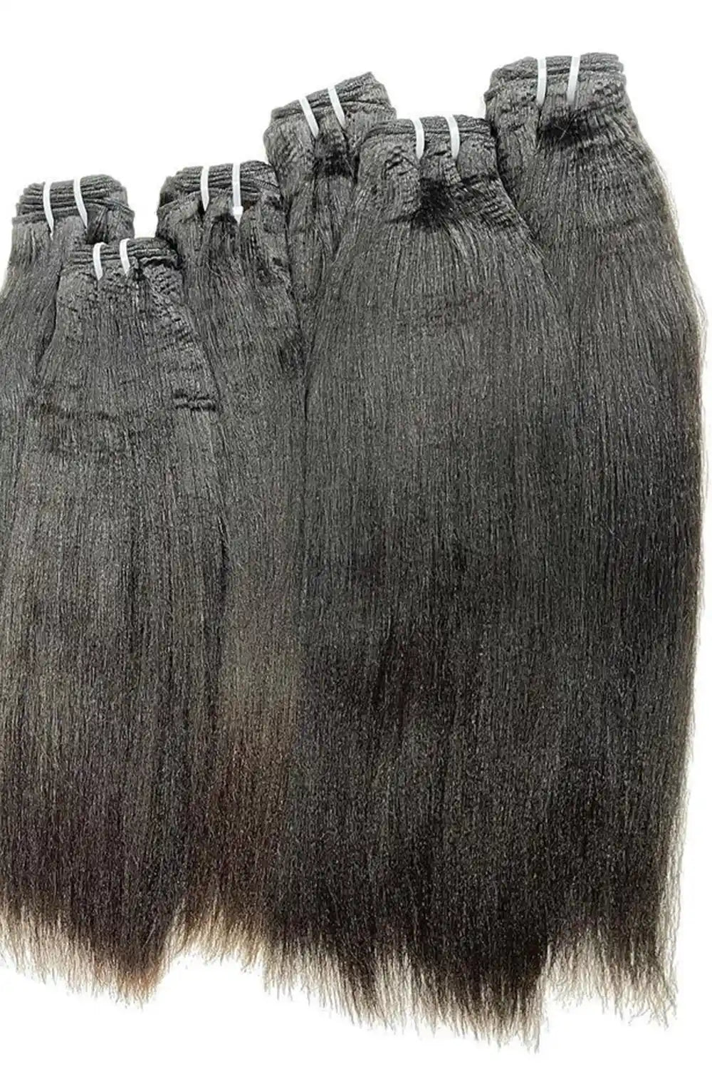 Yaki cambodia virgin hair bundles sew in extensions double weft-2
