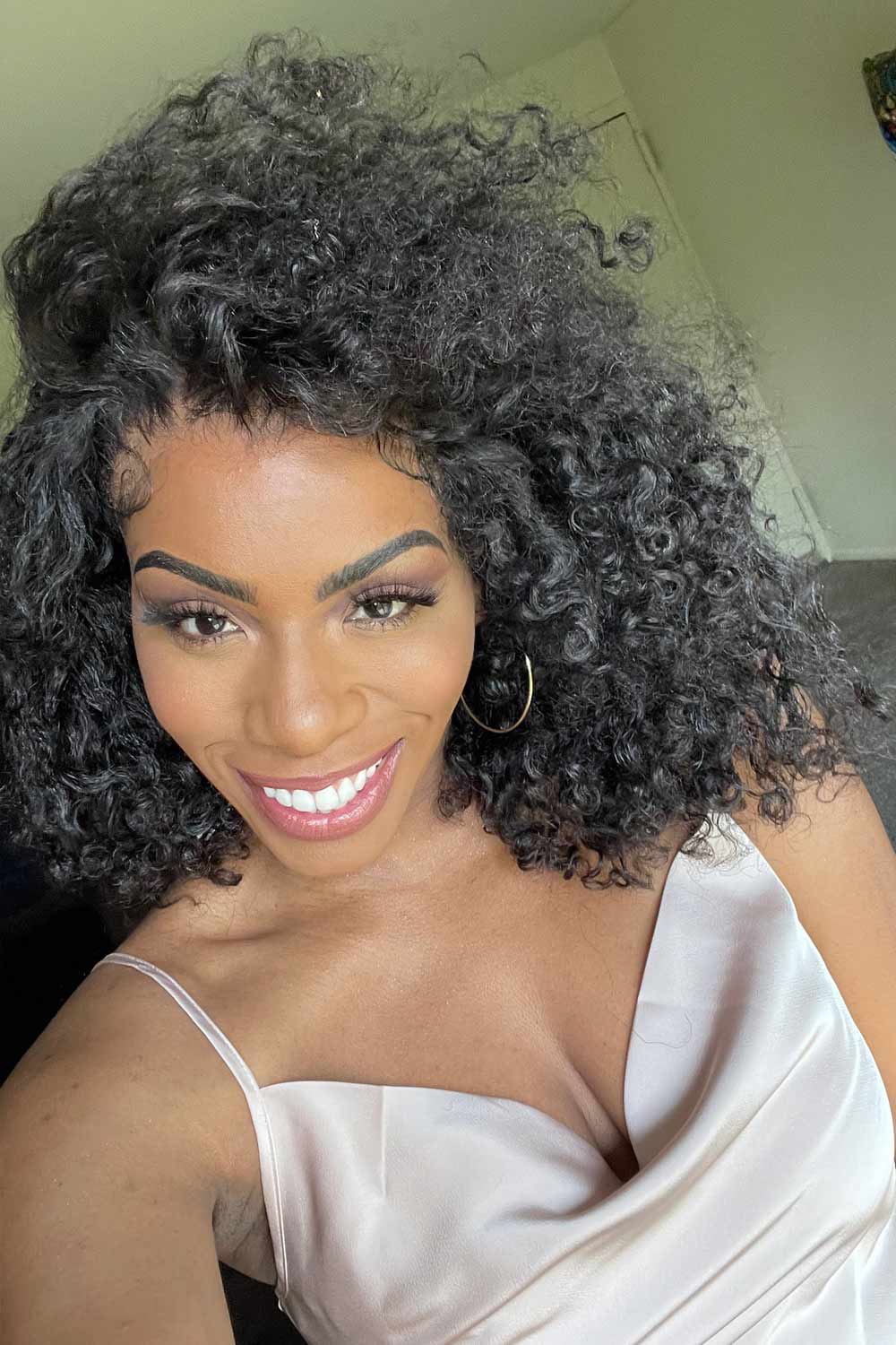 360 Lace Kinky Straight Human Hair 3607