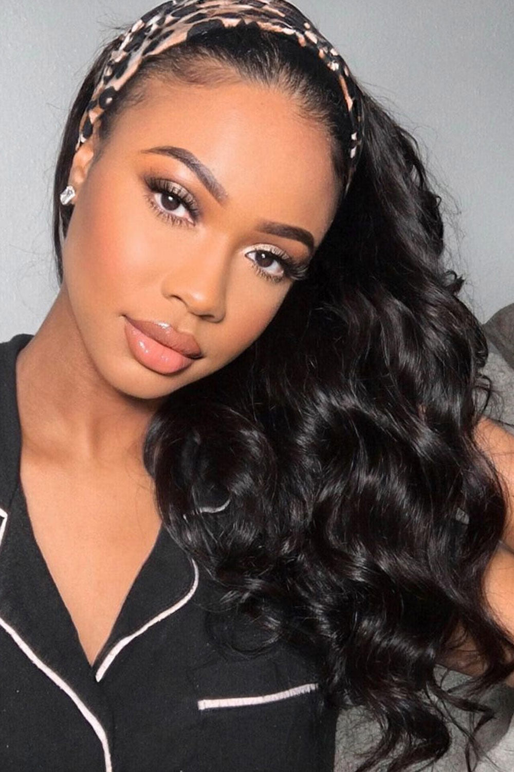 Perruque bandeau en dentelle Body Wave-LH03