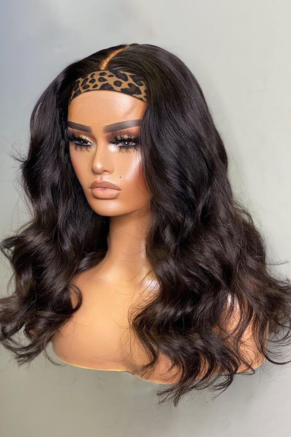 Perruque bandeau en dentelle Body Wave-LH03