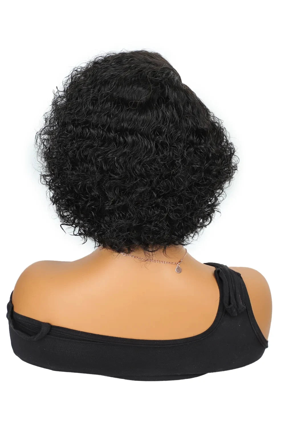 Designer Wigs-Trendy Short Cut Curly Minimalist Full Lace Front Wigs