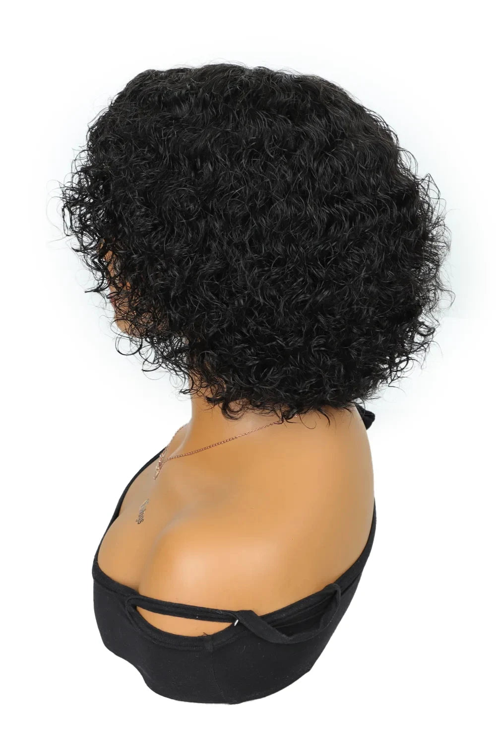 Designer Wigs-Trendy Short Cut Curly Minimalist Full Lace Front Wigs