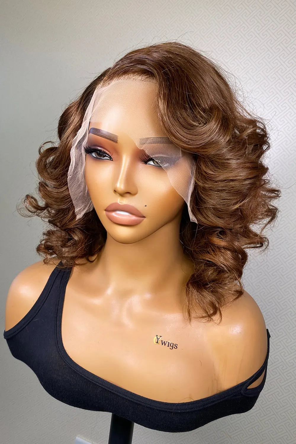 Designer Wigs-13*6 Glueless HD Lace 12 Inch Bob Body Wave Wig