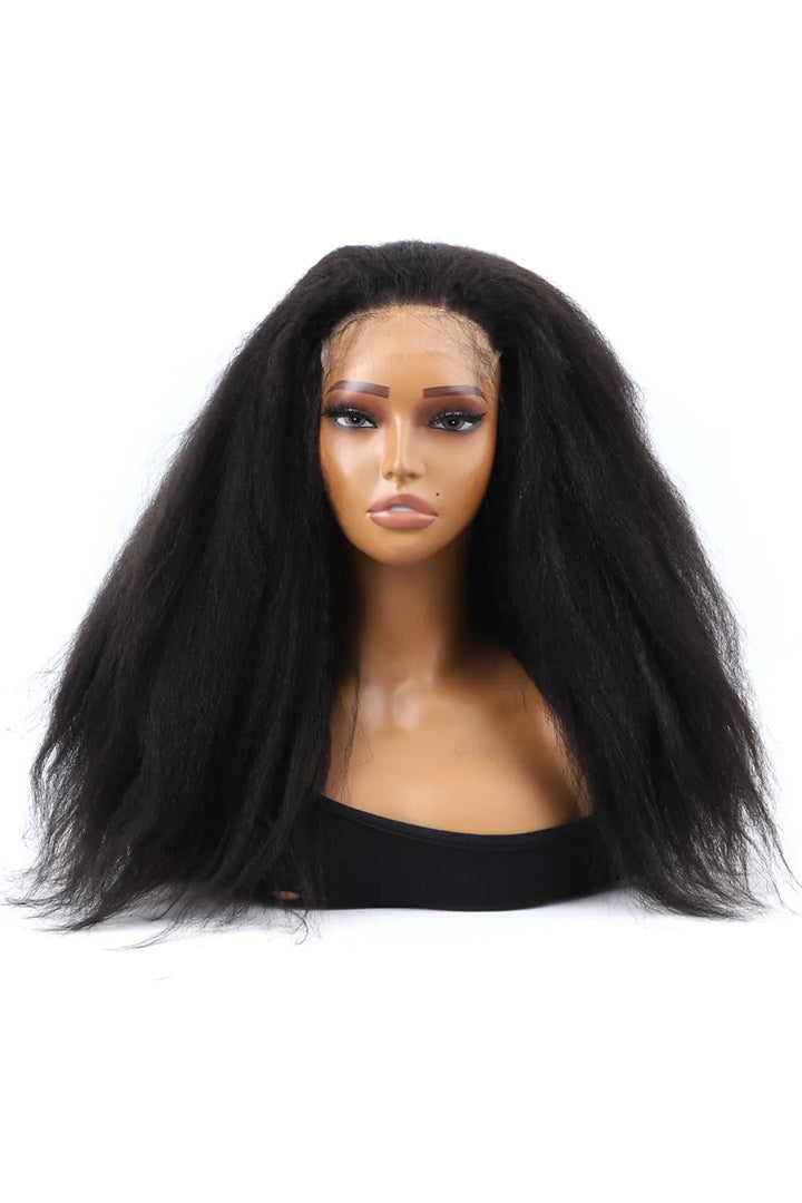 Kinky Straight Glueless Lightweight Crochet Wig with 5x5 HD Lace
