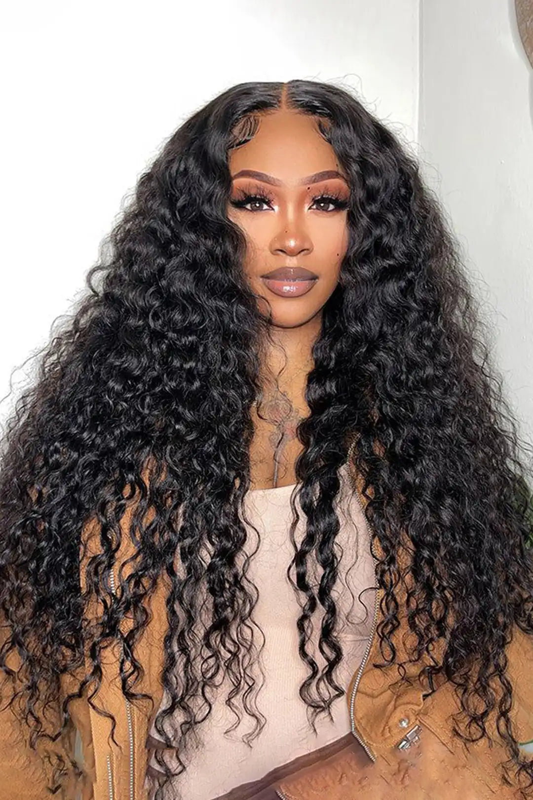 Cambodia Raw Hair Bundle Deep Wave Natural Color 12A