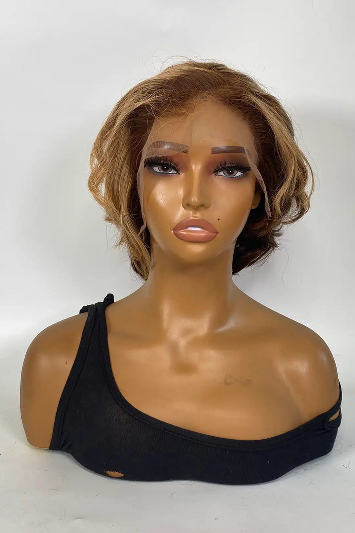 13x6HD-Body-Wave-Wig-16/22-Inch-#27-Nc/Bn Front View