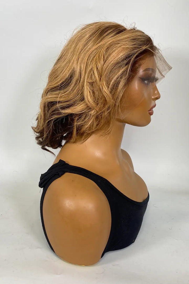 13x6HD-Body-Wave-Wig-16/22-Inch-#27-Nc/Bn Side View
