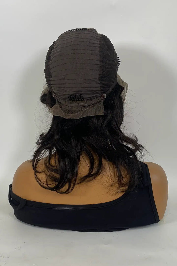 13x6hd-Glueless-Body-Wave-Wig-10-Inch-Natural-Color-Back-View
