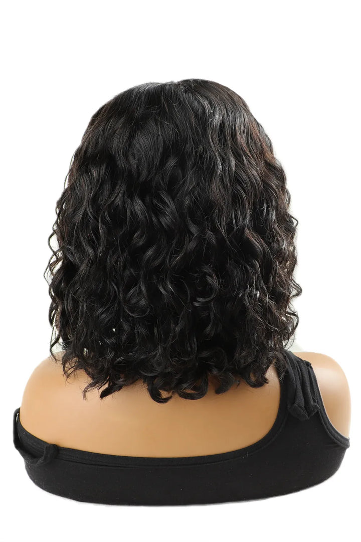13x6 Natural Color Body Wave Lace Front Wigs 12-14 inch Bob