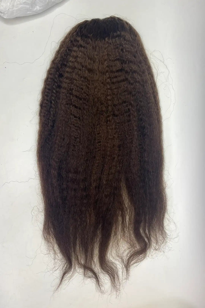 Kinky Straight #4 Color 22Inch Drawstring Ponytail