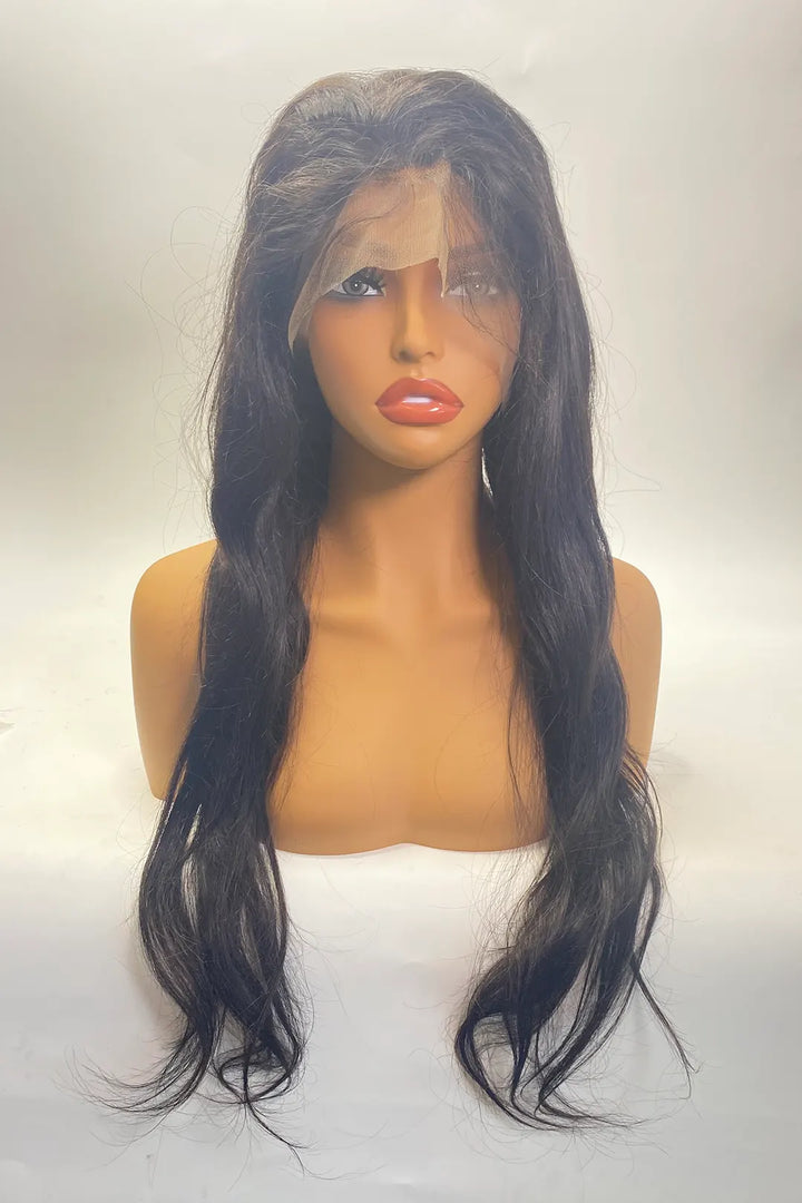 Full Lace Frontal Wig 22 Inch Natural Color