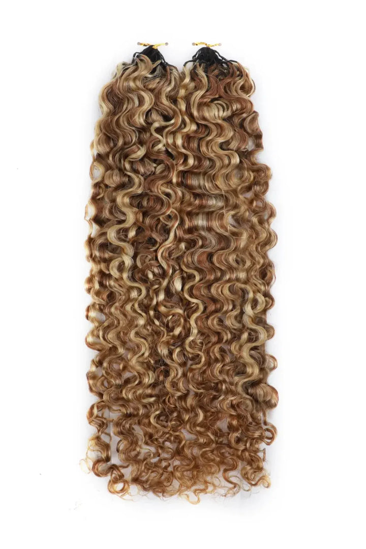 #27/30/613 Mixed Color Water Deep Wave Crochet Miracle Knots Hair