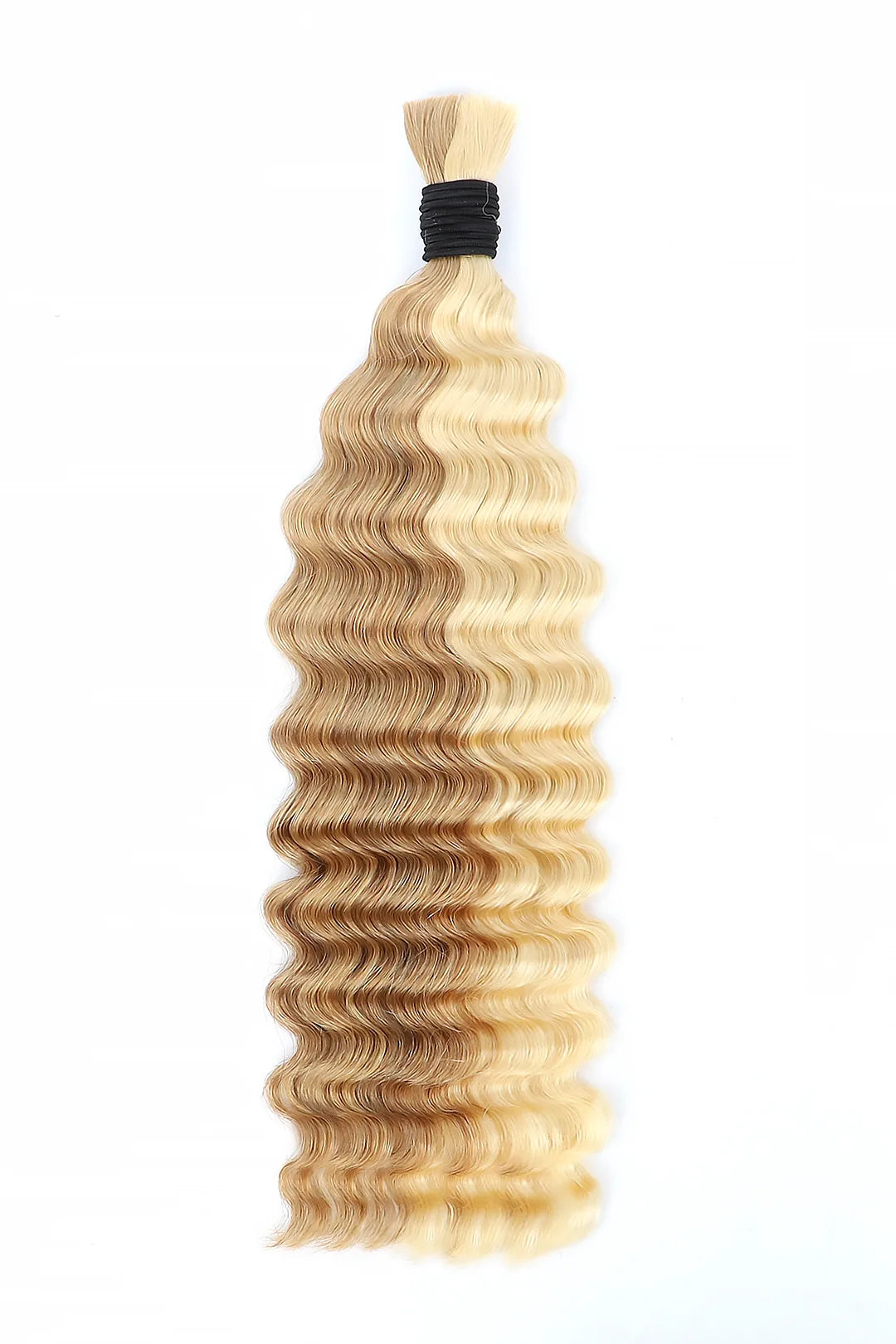 27/#613 Piano Color Deep Wave Bulk Hair for Braiding BU25