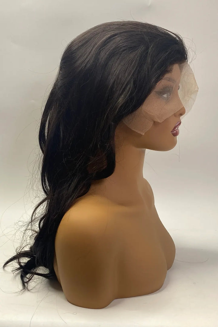 13x4 Lace Frontal Straight Wigs 22 Inch Natural Color