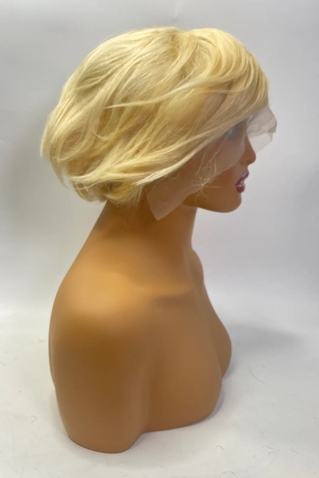 13x4 Lace Frontal Wig 6 Inch #613 Color Bob