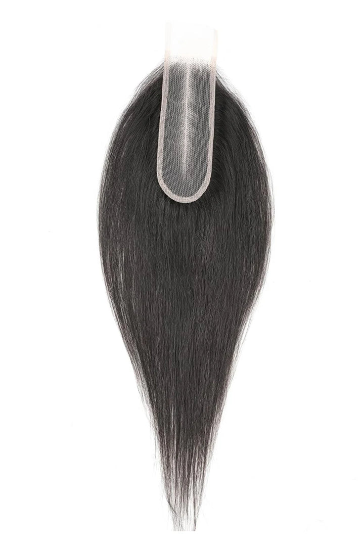 2x6 HD Straight Lace Closure Natural Color 3