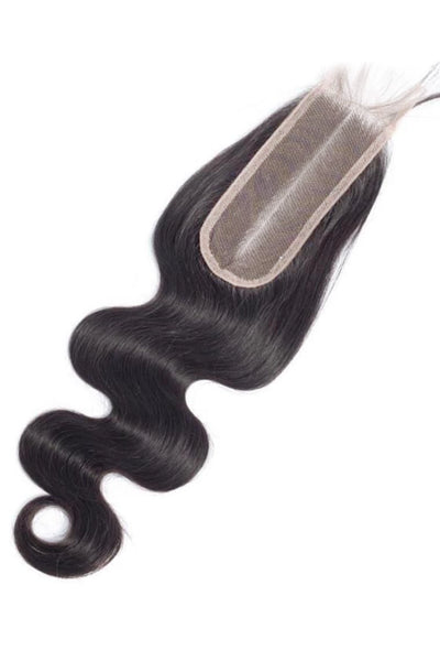 2x6 HD Body Wave Lace Closure Net für Perücken aus kambodschanischem Echthaar